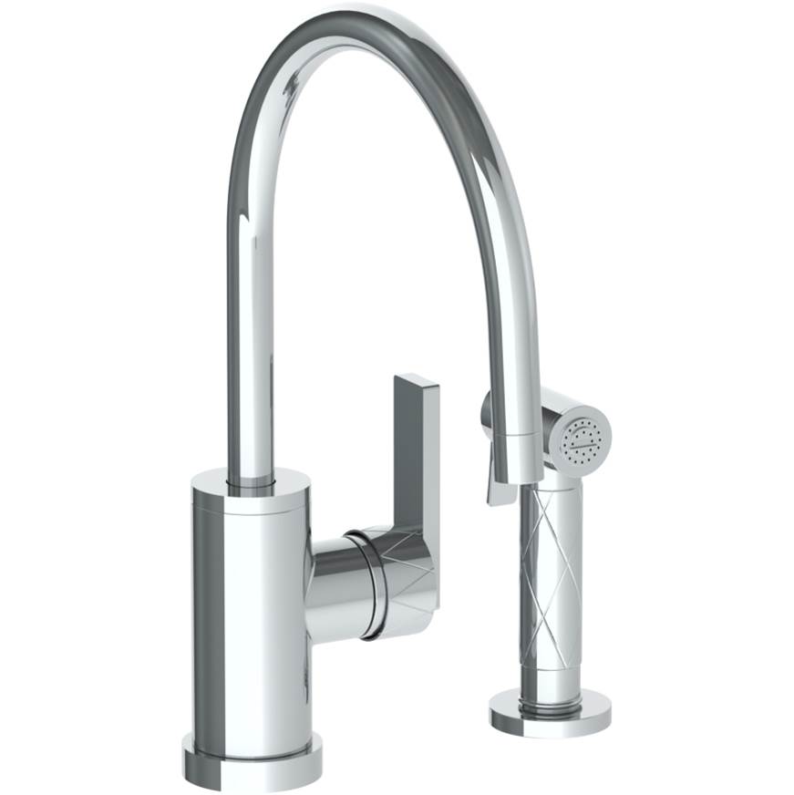 Watermark Deck Mount Kitchen Faucets item 71-7.4G-LLD4-EB