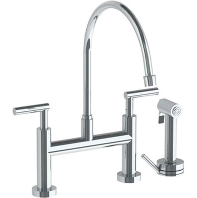 Watermark Bridge Kitchen Faucets item 23-7.6.5EG-L8-MB