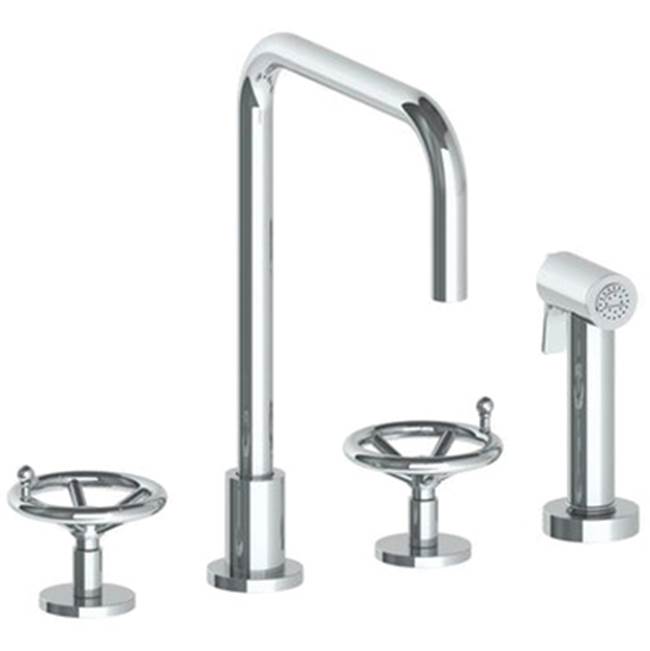 Watermark Deck Mount Kitchen Faucets item 31-7.1-BKA1-GP