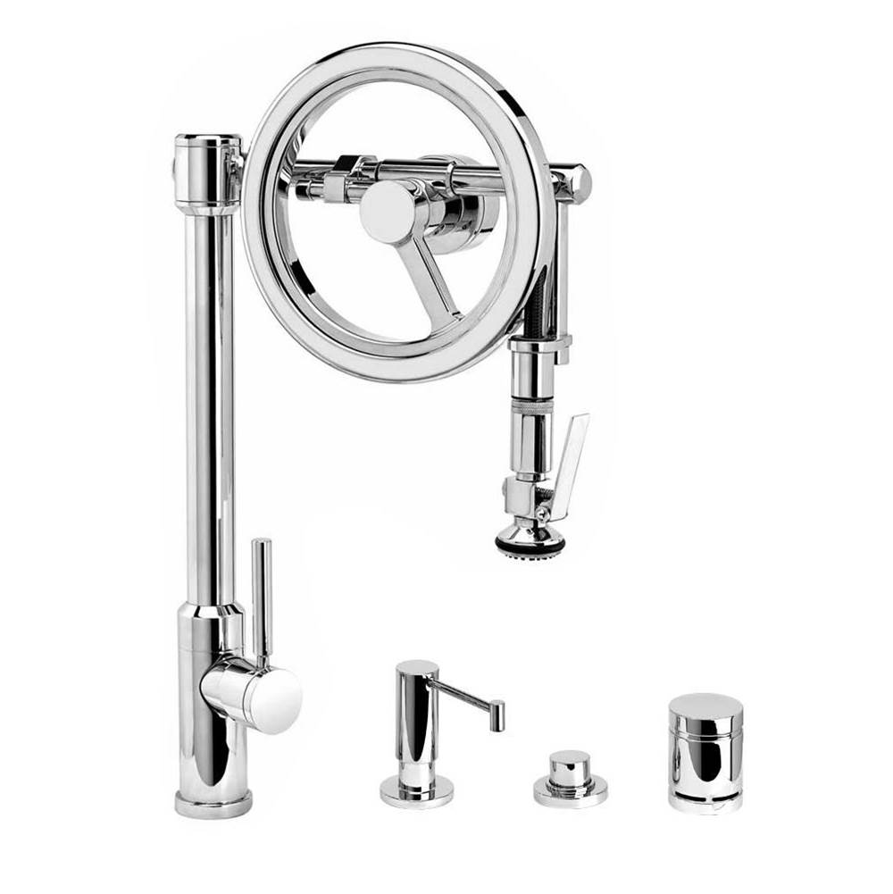 Waterstone Pull Down Faucet Kitchen Faucets item 5130-4-SN