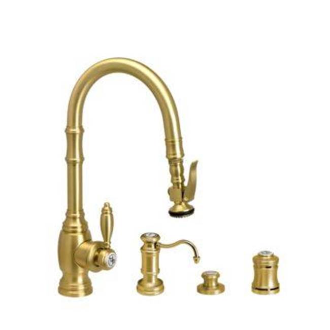 Waterstone Pull Down Bar Faucets Bar Sink Faucets item 5210-4-AB