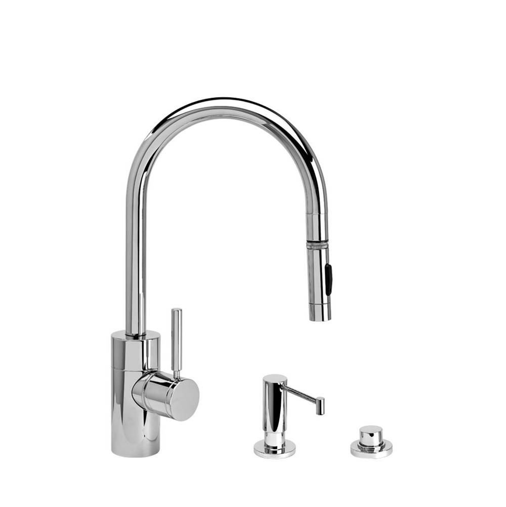 Waterstone Pull Down Faucet Kitchen Faucets item 5410-3-DAMB