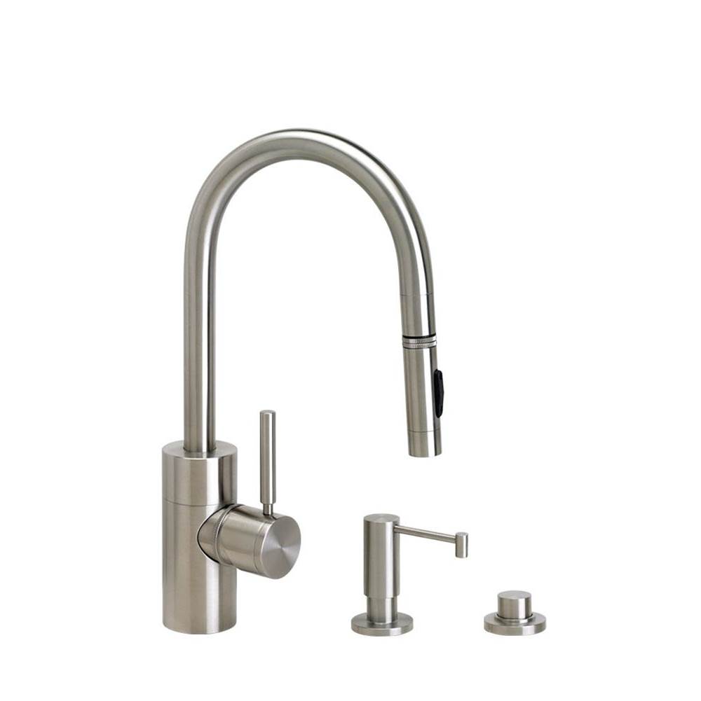Waterstone Pull Down Bar Faucets Bar Sink Faucets item 5900-3-BLN