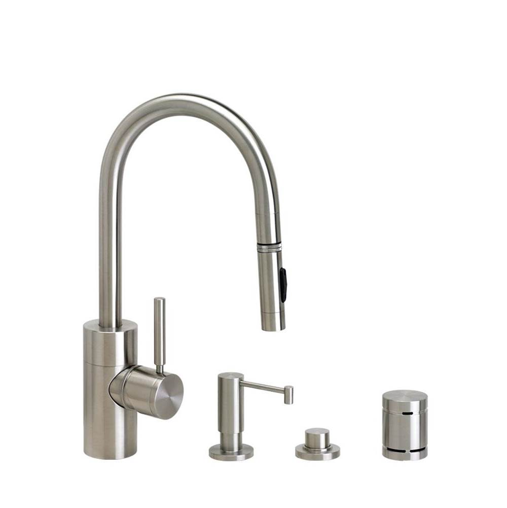 Waterstone Pull Down Bar Faucets Bar Sink Faucets item 5900-4-DAMB