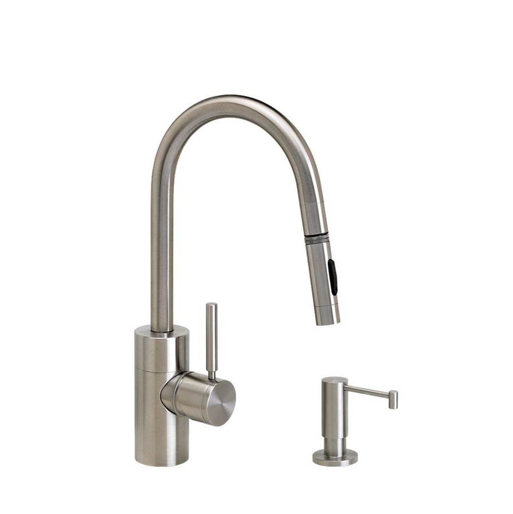 Waterstone Pull Down Bar Faucets Bar Sink Faucets item 5910-2-MAC
