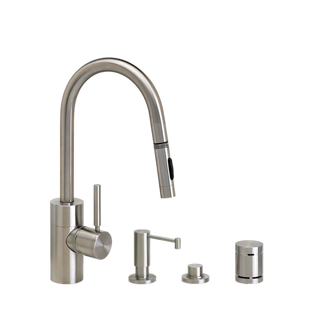 Waterstone Pull Down Bar Faucets Bar Sink Faucets item 5910-4-DAMB