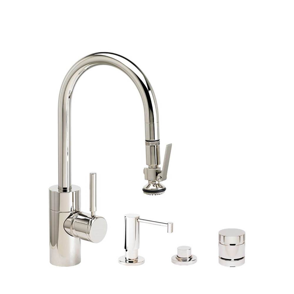 Waterstone Pull Down Bar Faucets Bar Sink Faucets item 5930-4-PB