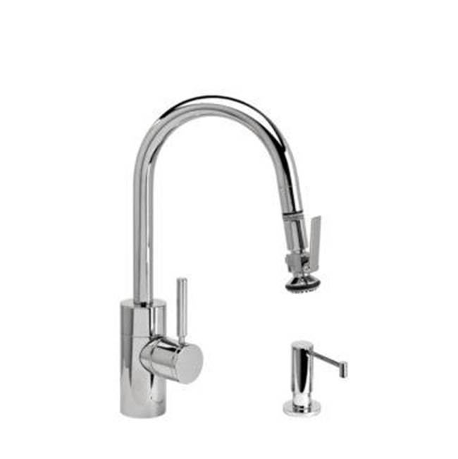 Waterstone Pull Down Bar Faucets Bar Sink Faucets item 5940-2-BLN