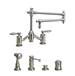 Waterstone - 6100-18-4-MAP - Bridge Kitchen Faucets
