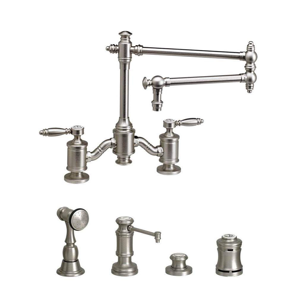 Waterstone Bridge Kitchen Faucets item 6100-18-4-PN