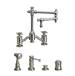 Waterstone - 6150-12-4-CH - Bridge Kitchen Faucets
