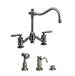 Waterstone - 6200-3-SN - Bridge Kitchen Faucets