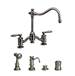 Waterstone - 6200-4-MAC - Bridge Kitchen Faucets