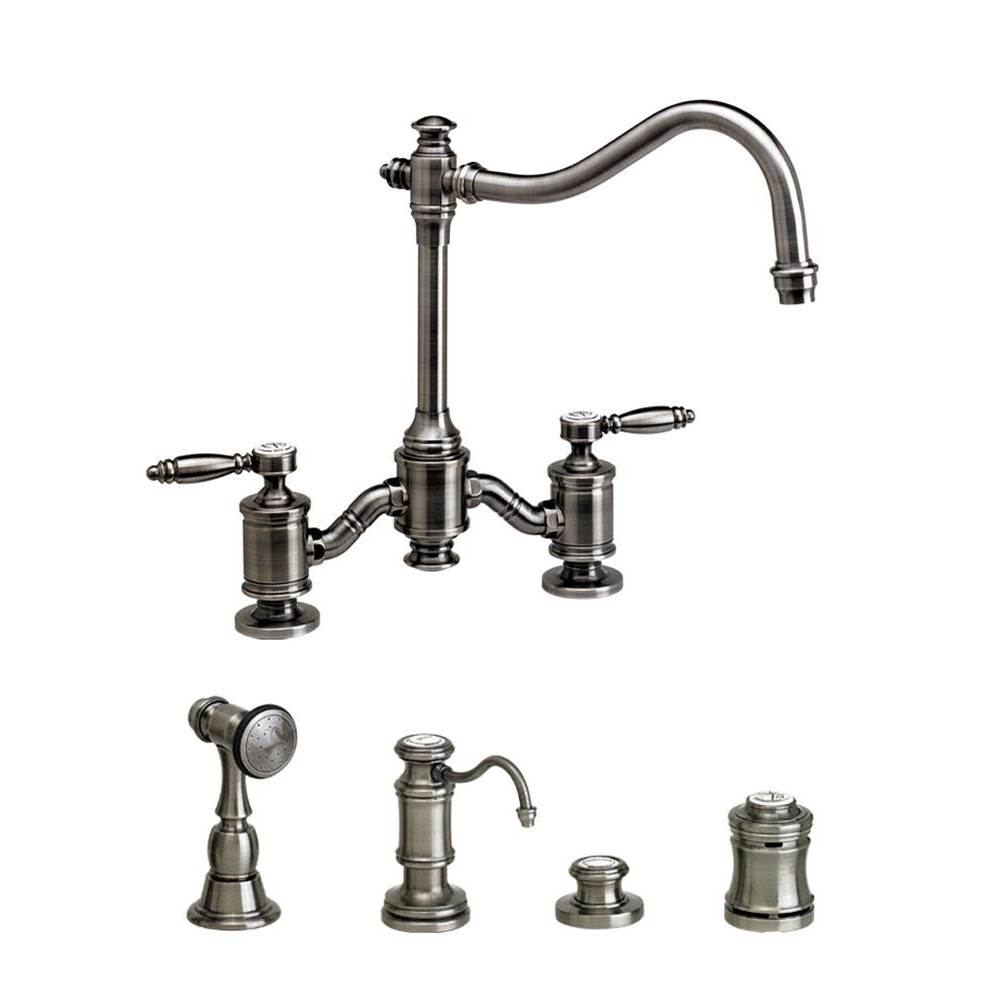 Waterstone Bridge Kitchen Faucets item 6200-4-SC
