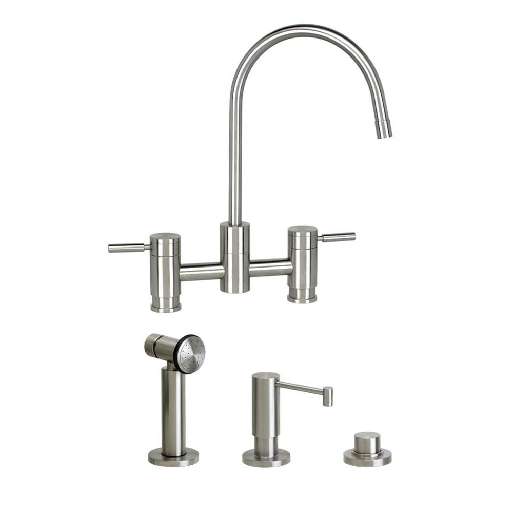 Waterstone Bridge Kitchen Faucets item 7800-3-PN