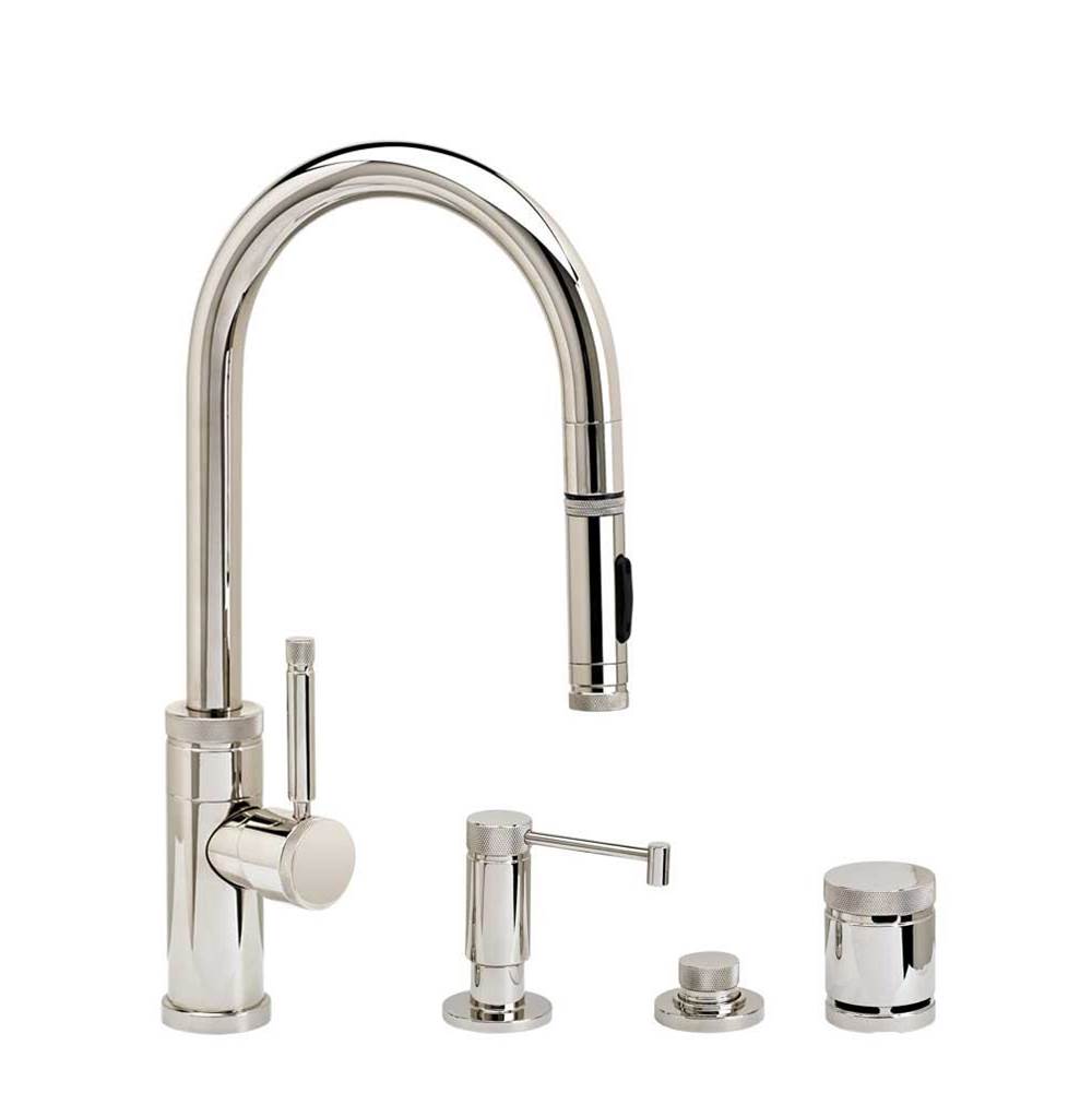 Waterstone Pull Down Bar Faucets Bar Sink Faucets item 9900-4-PB