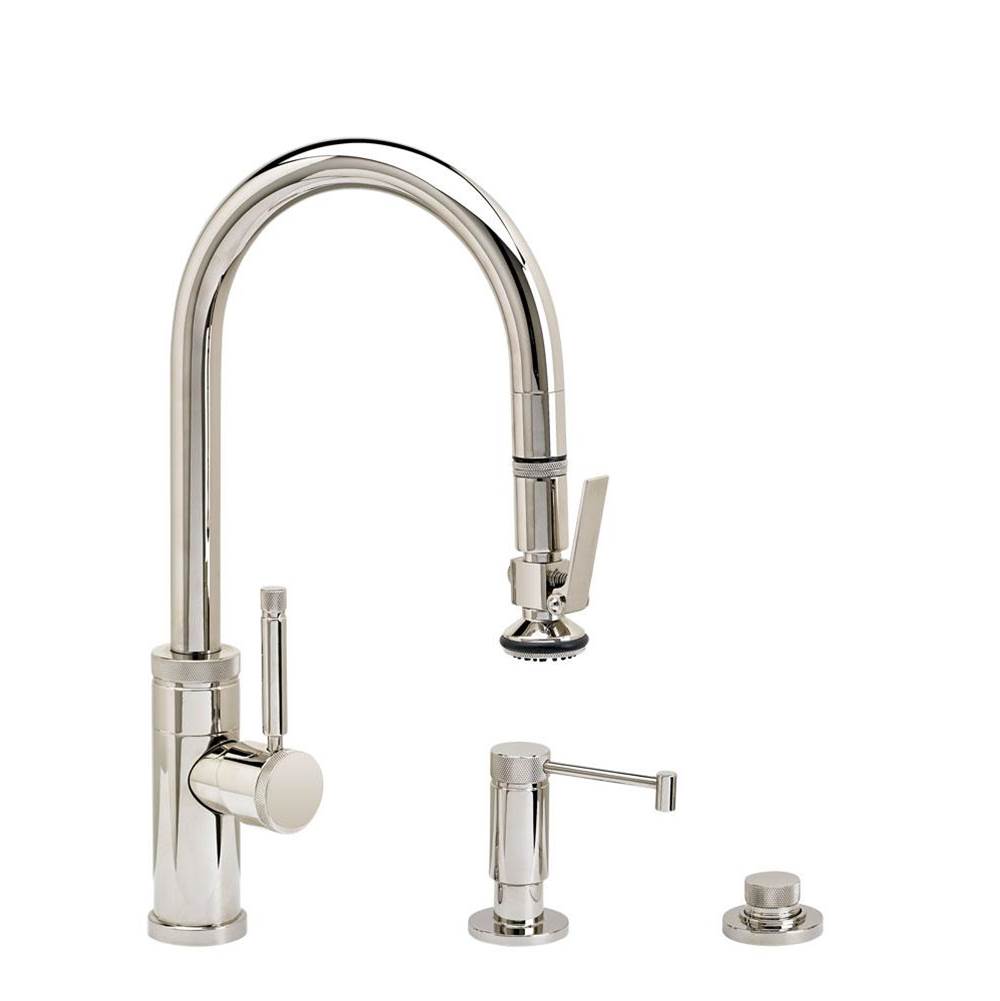 Waterstone Pull Down Bar Faucets Bar Sink Faucets item 9930-3-CHB