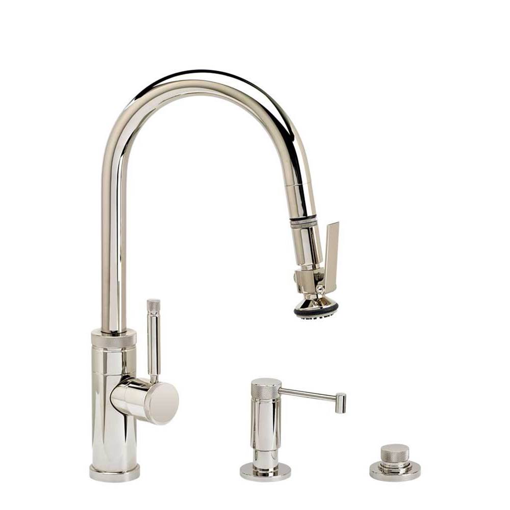 Waterstone Pull Down Bar Faucets Bar Sink Faucets item 9940-3-DAB