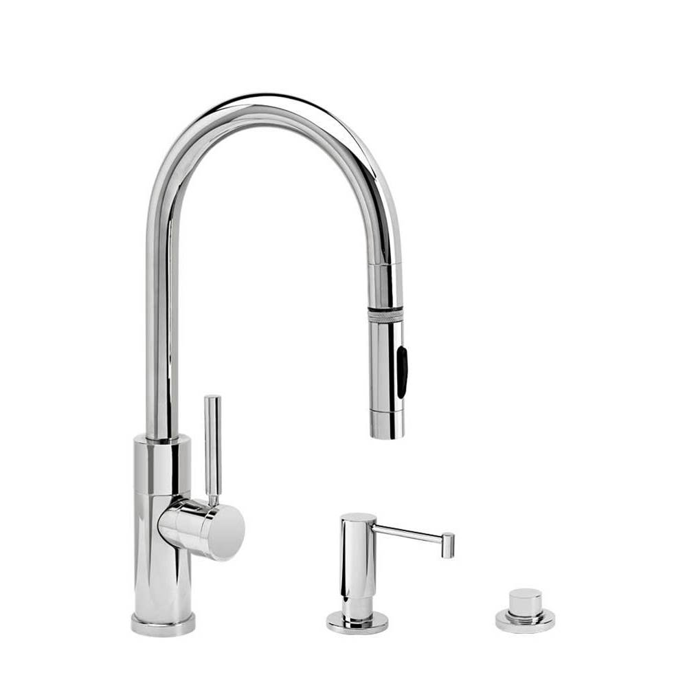 Waterstone Pull Down Bar Faucets Bar Sink Faucets item 9950-3-ABZ