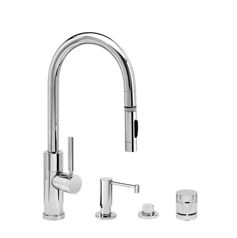 Waterstone Pull Down Bar Faucets Bar Sink Faucets item 9950-4-UPB