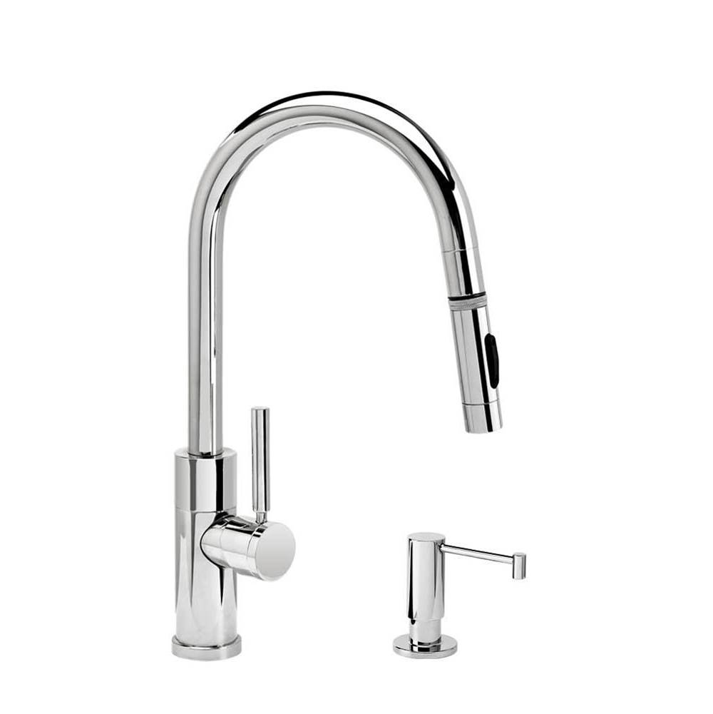 Waterstone Pull Down Bar Faucets Bar Sink Faucets item 9960-2-DAMB