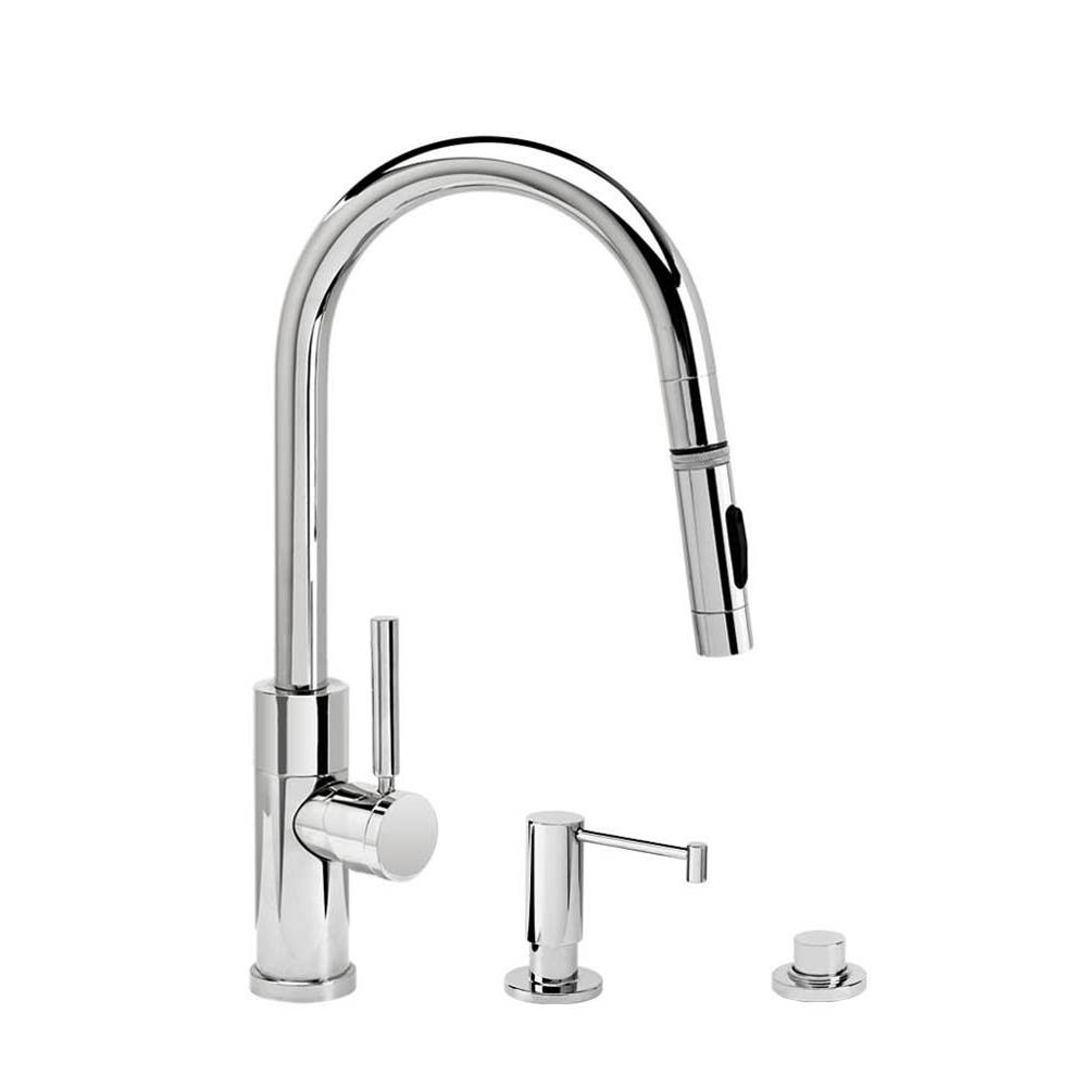 Waterstone Pull Down Bar Faucets Bar Sink Faucets item 9960-3-SC