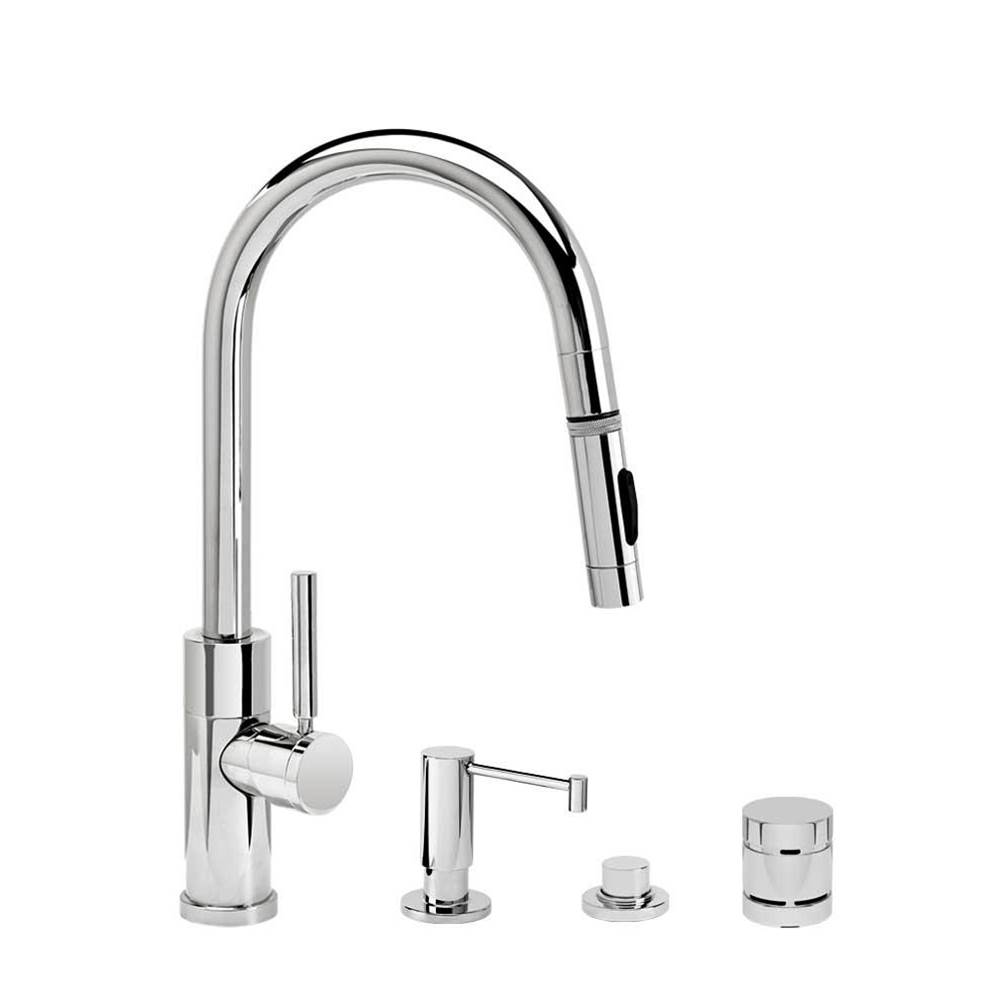 Waterstone Pull Down Bar Faucets Bar Sink Faucets item 9960-4-SC