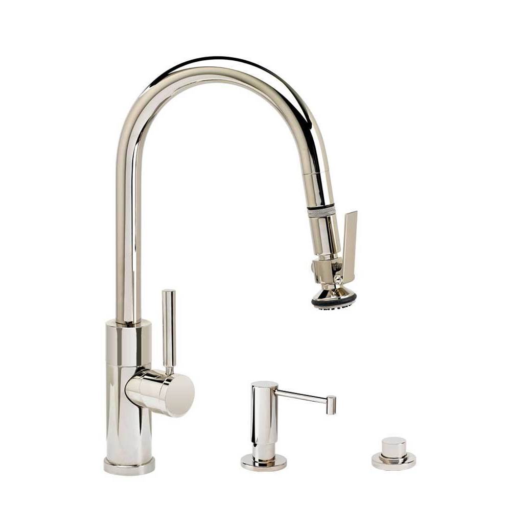 Waterstone Pull Down Bar Faucets Bar Sink Faucets item 9990-3-GR