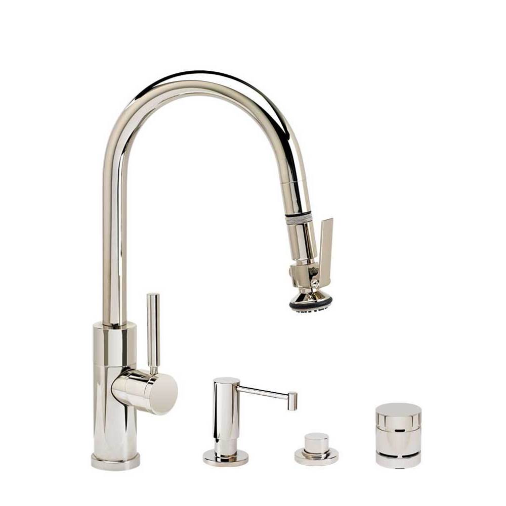 Waterstone Pull Down Bar Faucets Bar Sink Faucets item 9990-4-PN
