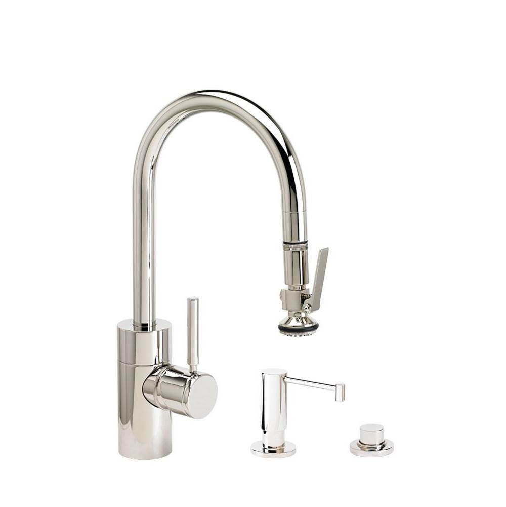 Waterstone Pull Down Bar Faucets Bar Sink Faucets item 5930-3-GR