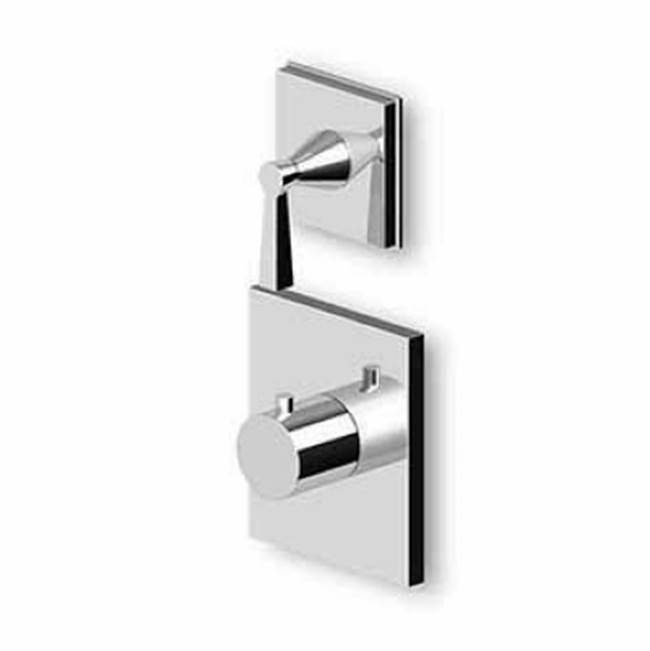 Zucchetti USA Thermostatic Valve Trims With Integrated Diverter Shower Faucet Trims item ZB2646.1900C40