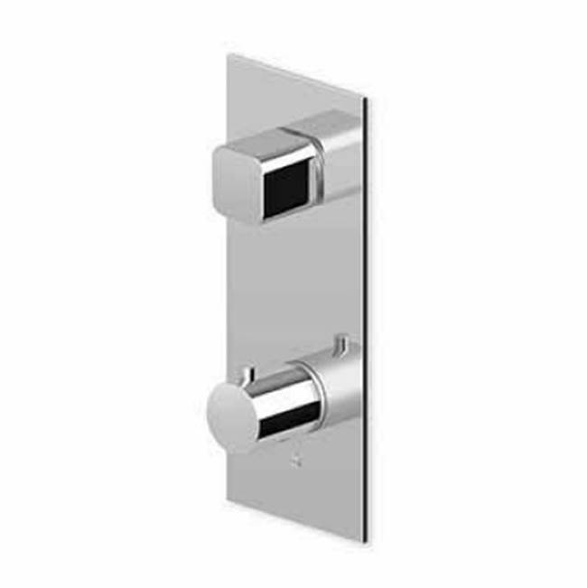 Zucchetti USA Thermostatic Valve Trims With Integrated Diverter Shower Faucet Trims item ZIN646.1900C50